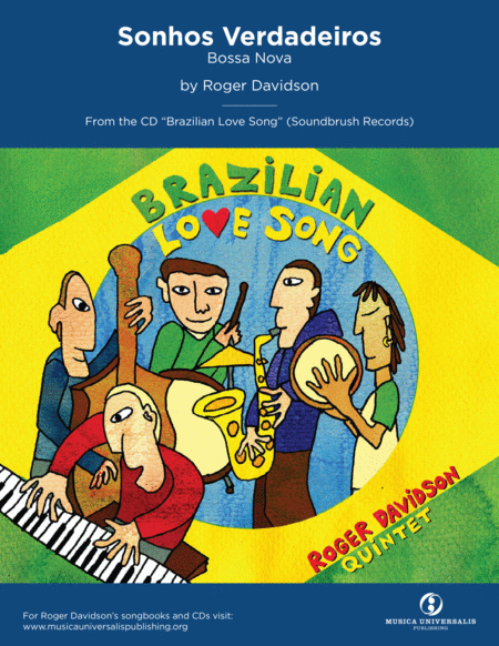 Free Sheet Music Sonhos Verdadeiros Bossa Nova By Roger Davidson