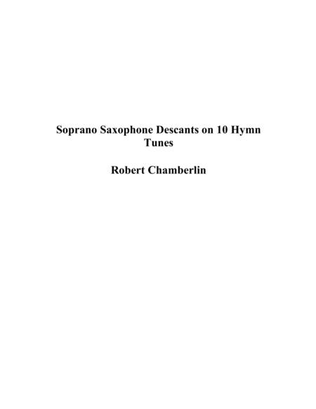 Soprano Saxophone Descants On 10 Hymn Tunes Sheet Music