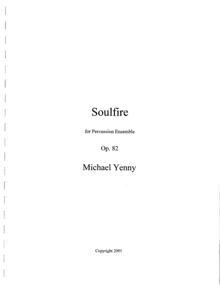 Free Sheet Music Soulfire Op 82