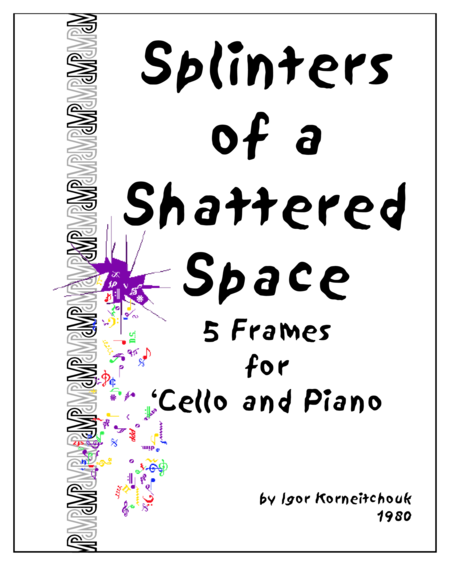 Splinters Of A Shattered Space Score Parts Sheet Music