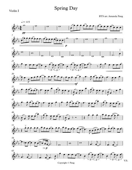 Spring Day Sheet Music