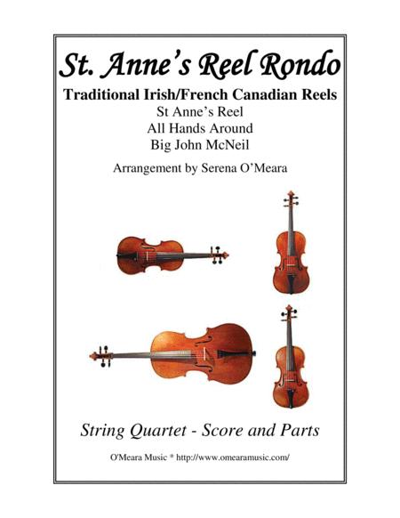 St Annes Reel Rondo For String Quartet Sheet Music