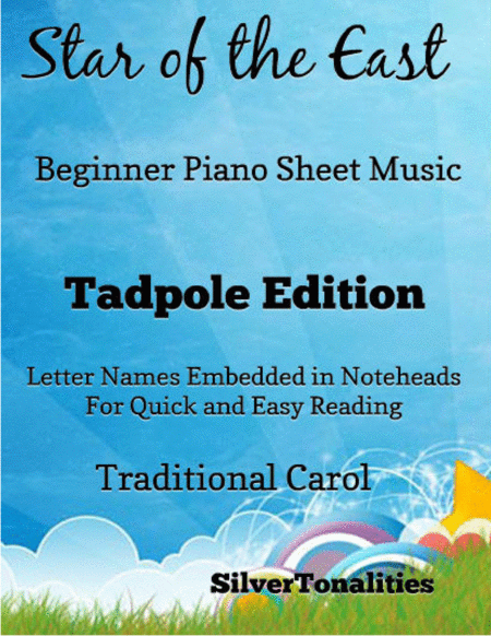 Free Sheet Music Star Of The East Beginner Piano Sheet Music Tadpole Edition