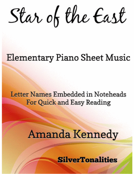 Free Sheet Music Star Of The East Elementary Piano Sheet Music