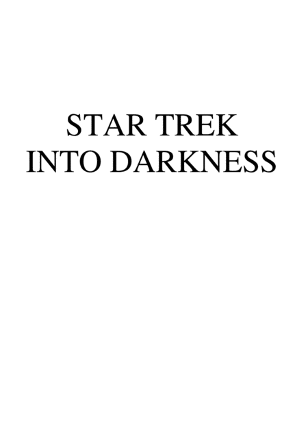 Star Trek Main Theme From Star Trek Into Darkness Sheet Music