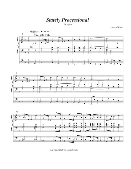 Stately Processional Sheet Music