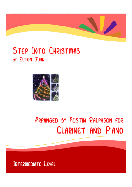 Step Into Christmas Clarinet And Piano Intermediate Level Sheet Music