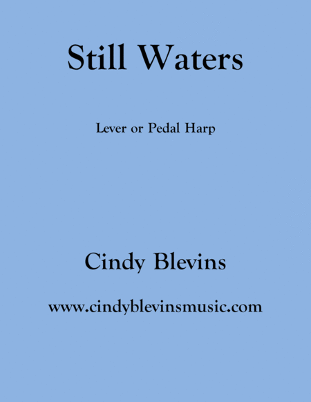 Free Sheet Music Still Waters An Original Solo For Lever Or Pedal Harp From My Book Gentility