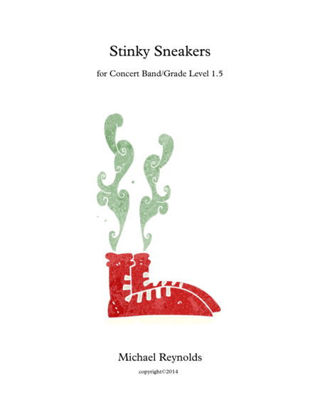 Free Sheet Music Stinky Sneakers