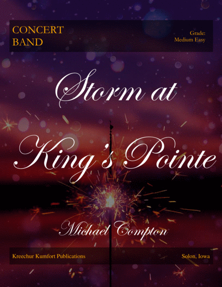 Storm At Kings Pointe For Concert Band Sheet Music