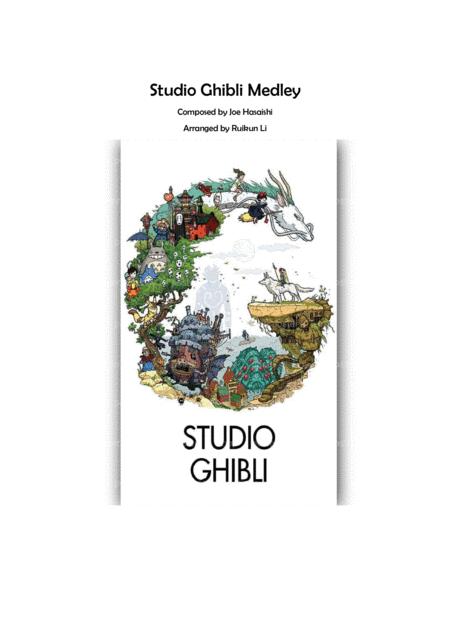 Free Sheet Music Studio Ghibli Medley String Orchestra