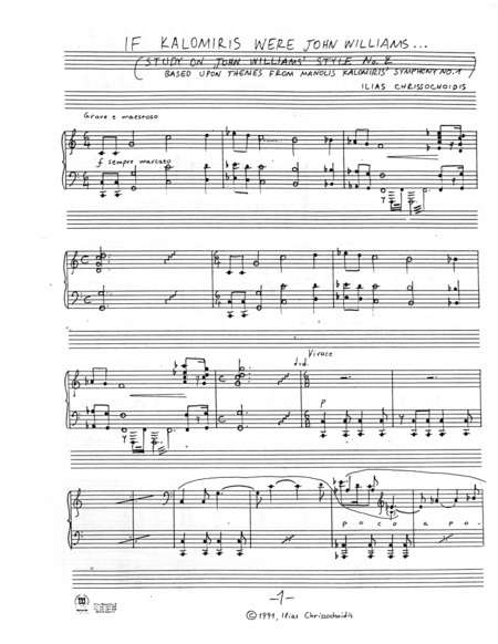 Study On John Williams Style No 2 Sheet Music