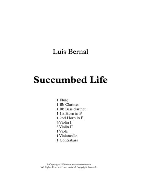 Succumbed Life Sheet Music