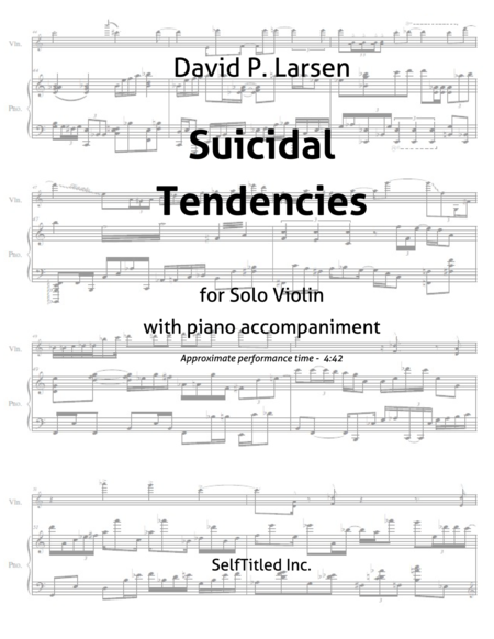 Suicidal Tendencies Sheet Music