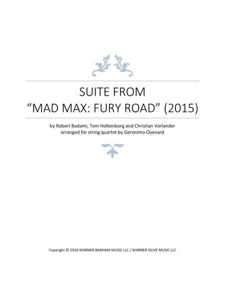 Suite From Mad Max Fury Road 2015 Sheet Music