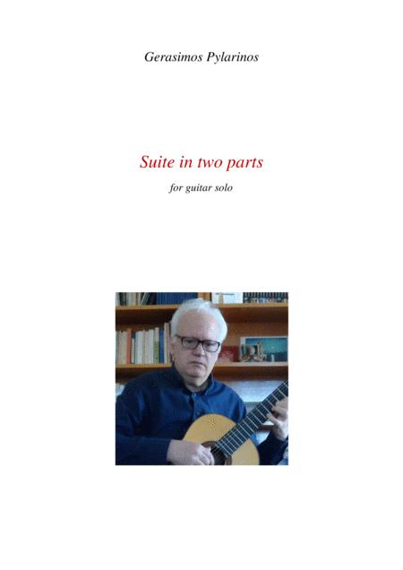 Suite In Two Parts For Guitar Solo Sheet Music