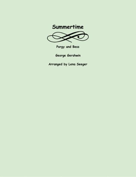 Summertime Violin Duet Sheet Music