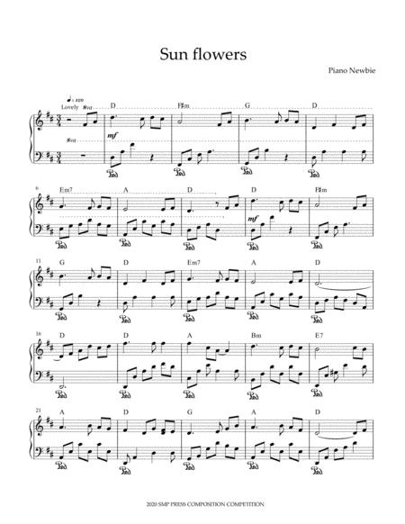 Sun Flowers Sheet Music