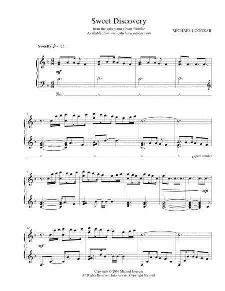 Sweet Discovery Sheet Music