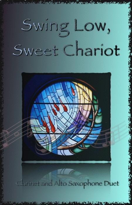 Swing Low Swing Chariot Gospel Song For Clarinet And Alto Saxophone Duet Sheet Music