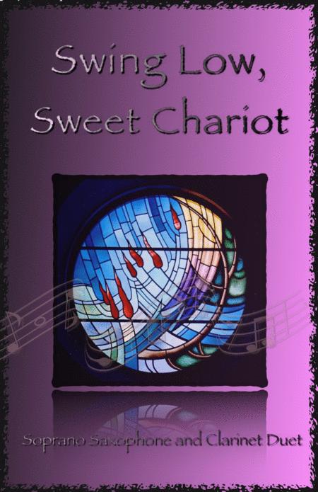 Swing Low Swing Chariot Gospel Song For Soprano Saxophone And Clarinet Duet Sheet Music