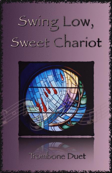 Free Sheet Music Swing Low Swing Chariot Gospel Song For Trombone Duet