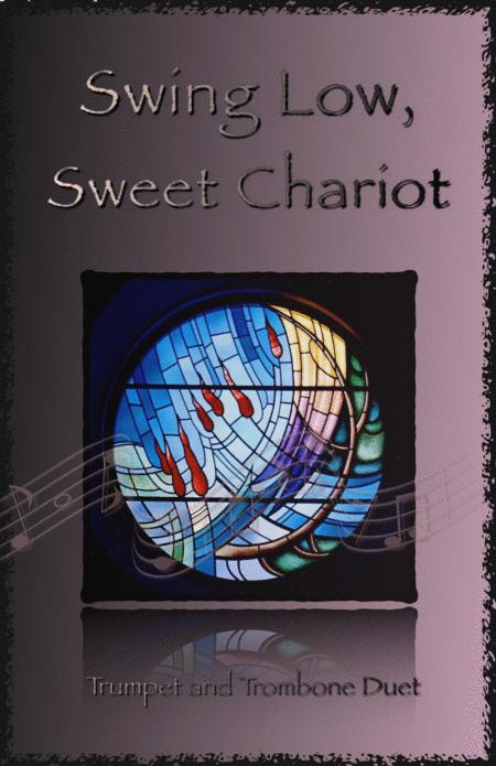 Free Sheet Music Swing Low Swing Chariot Gospel Song For Trumpet And Trombone Duet