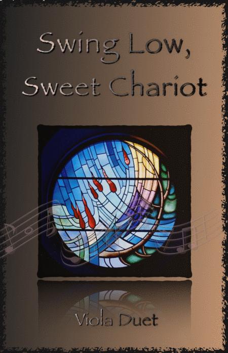 Swing Low Swing Chariot Gospel Song For Viola Duet Sheet Music