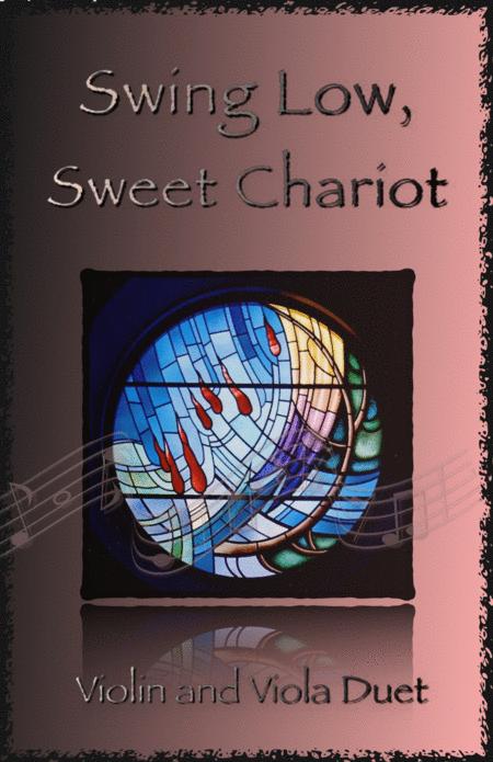 Swing Low Swing Chariot Gospel Song For Violin And Viola Duet Sheet Music