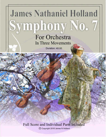 Free Sheet Music Symphony No 7 For Full Orchestra In Three Movements Full Score And Parts Included