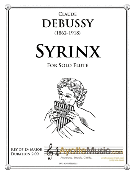 Syrinx Sheet Music