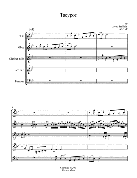 Tacypoc Sheet Music