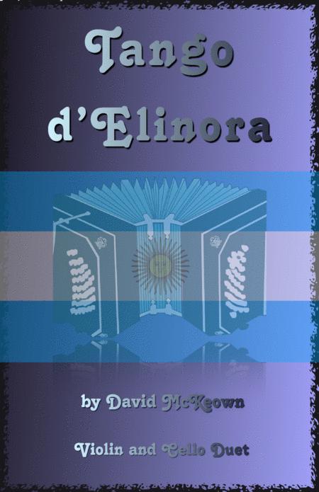 Free Sheet Music Tango D Elinora For Violin And Cello Duet