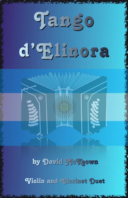 Free Sheet Music Tango D Elinora For Violin And Clarinet Duet