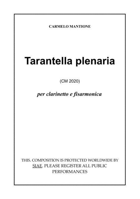 Tarantella Plenaria Cm 2020 Score And Parts Sheet Music