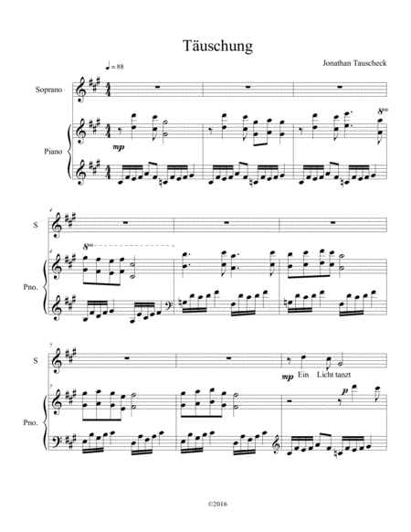 Free Sheet Music Tauschung