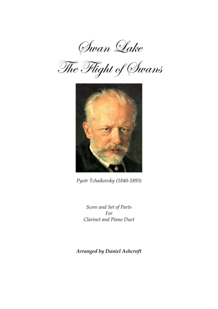 Tchaikovskys The Flight Of Swans Score And Parts Sheet Music