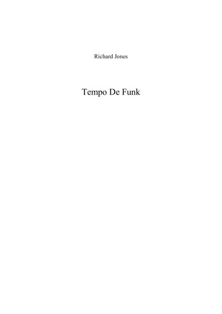 Tempo De Funk For Brass Band Sheet Music