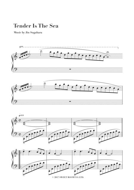 Tender Is The Sea Piano Solo Sheet Music