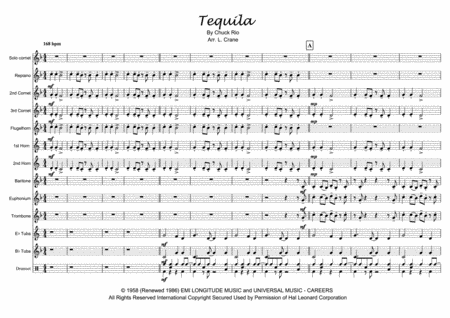 Tequila Sheet Music