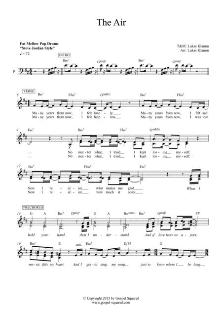 The Air Sheet Music