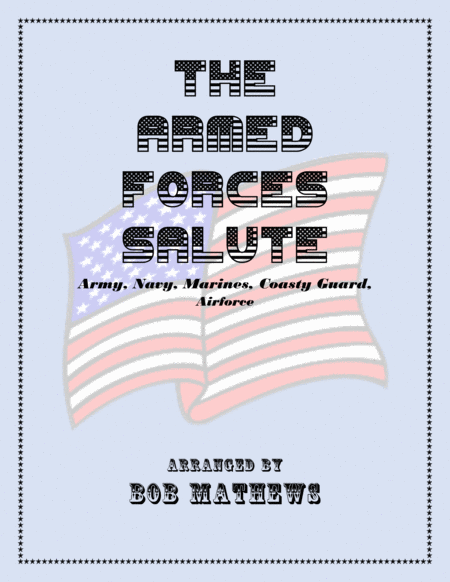 Free Sheet Music The Armed Forces Salute