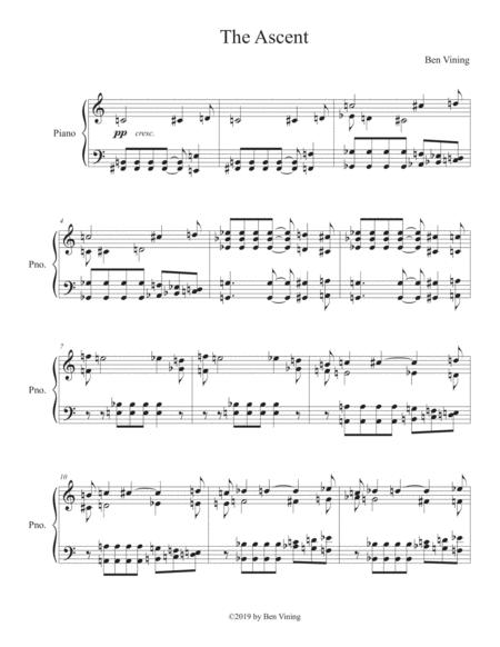 Free Sheet Music The Ascent