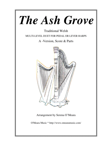 The Ash Grove A Version Score Parts Sheet Music