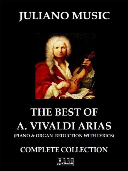 The Best Of Antonio Vivaldi Arias Complete Collection Piano Organ Reduction With Lyrics Sheet Music