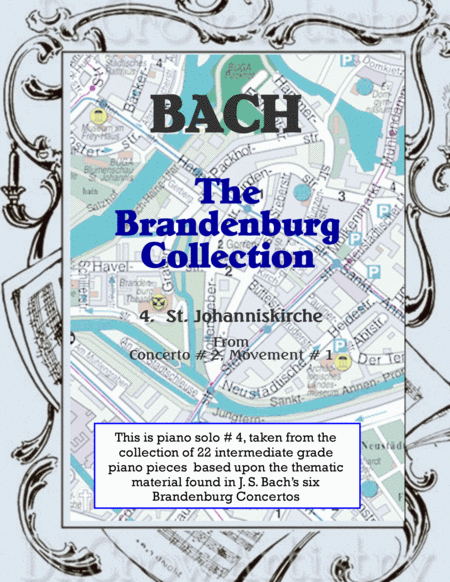 Free Sheet Music The Brandenburg Piano Solo Collection 4 St Johanniskirche