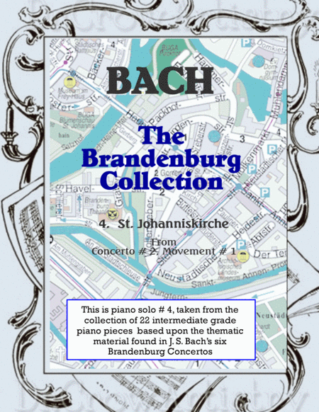 The Brandenburg Piano Solo Collection 4 St Johanniskirche Sheet Music