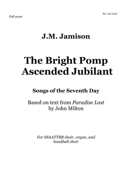 Free Sheet Music The Bright Pomp Ascended Jubilant