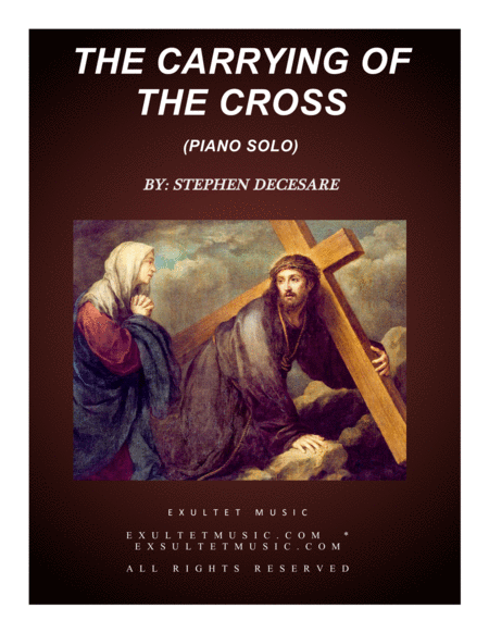 Free Sheet Music The Carrying Of The Cross