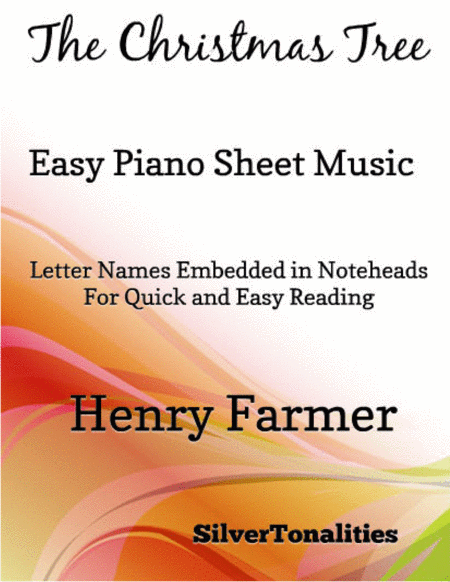 Free Sheet Music The Christmas Tree Easy Piano Sheet Music
